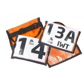 Firedog Startszám tartó orange