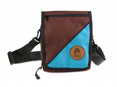 Firedog Messenger táska brown/baby blue