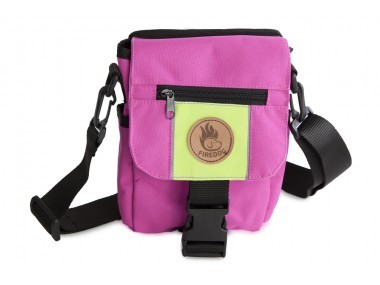 Firedog Mini Dummy táska DeLuxe Gyerekeknek pink/neon green