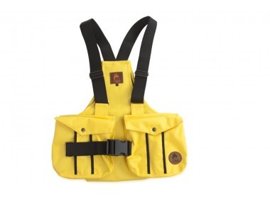 Firedog Dummytartó mellény Trainer M yellow with plastic buckle