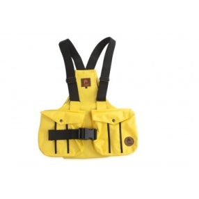   Firedog Dummytartó mellény Trainer L yellow with plastic buckle