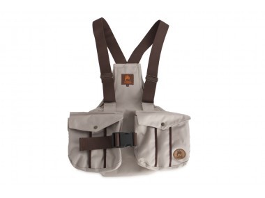 Firedog Dummytartó mellény Trainer M beige with plastic buckle