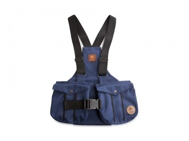 Firedog Dummytartó mellény Trainer M navy blue with plastic buckle