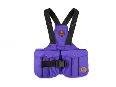 Firedog Dummytartó mellény Trainer XL violet with plastic buckle