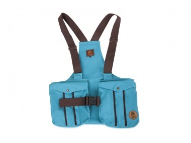 Firedog Dummytartó mellény Trainer XL baby blue with plastic buckle