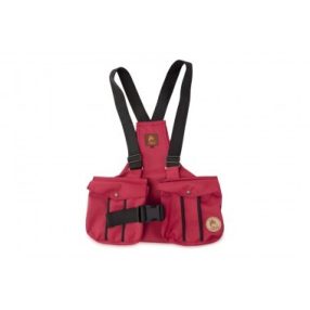   Firedog Dummytartó mellény Trainer XL wine with plastic buckle