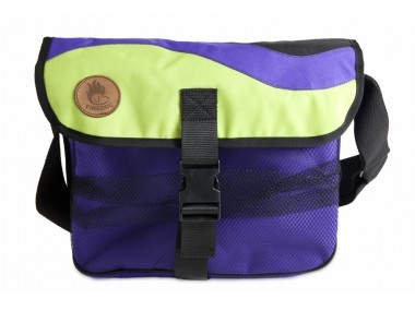 Firedog Dummy táska Profi L violet/neon green