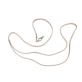 Vadász bőr póráz gyors karabínerrel nature