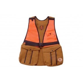   Firedog Hunting dummytartó mellény L canvas light brown/orange