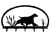 Dog Key Rack Flat Coated Retriever