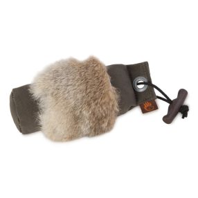 Firedog Standard dummy 250 g khaki nyúl szőrme rátéttel