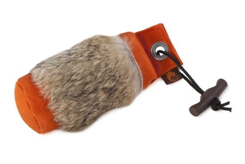 Firedog Standard dummy 250 g orange nyúl szőrme rátéttel