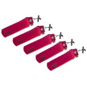 Firedog Szett 5 db Standard dummy 500 g wine számozott 1-5