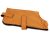 Firedog Softshell Dog Jacket Field Trial orange/black 45 cm XXS