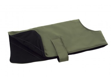 Firedog Softshell Dog Jacket PetWalk khaki/black 45 cm XXS