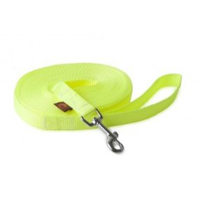   Firedog Nyomkövető póráz 20 mm classic karabíner 20 m neon yellow