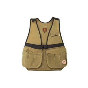   Firedog Waxed cotton Dummytartó mellény Hunter S light khaki